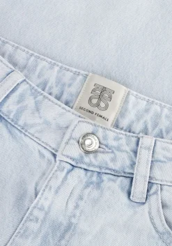 SECOND FEMALE e wide jeans fira jeans lichtblauw Discount