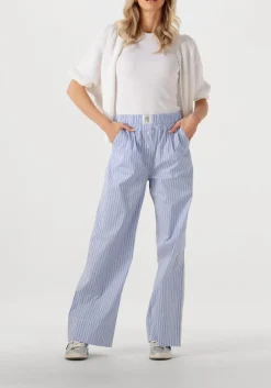 SECOND FEMALE e wijde broek tenby trousers lichtblauw Discount