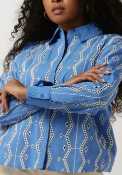 SUNCOO e blouses lydia lichtblauw New