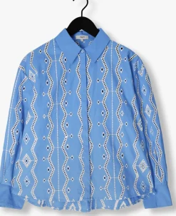 SUNCOO e blouses lydia lichtblauw New