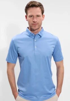 VALENZA e polo supima polo schiller collar s/s lichtblauw Hot