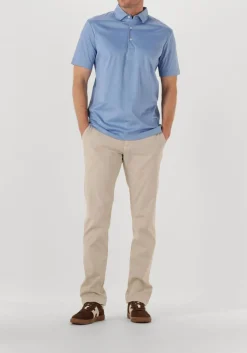 VALENZA e polo supima polo schiller collar s/s lichtblauw Hot