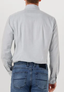 XACUS e casual overhemd 91175 721ml lichtblauw New