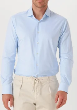 XACUS e klassiek overhemd active shirt 558ml lichtblauw Best