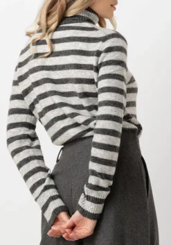 AIMEE THE LABEL lichtgrijze trui cleoa lichtgrijs Hot