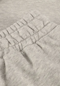 ALIX THE LABEL lichtgrijze korte broek ladies knitted sweat short lichtgrijs New