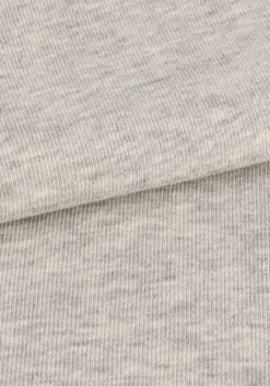 ALIX THE LABEL lichtgrijze t-shirt ladies knitted sweat t-shirt lichtgrijs Outlet