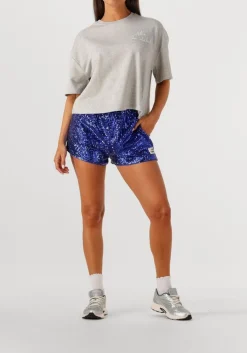 ALIX THE LABEL lichtgrijze t-shirt ladies knitted sweat t-shirt lichtgrijs Outlet