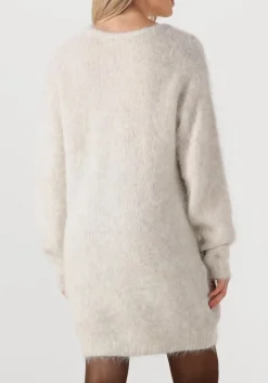 AMERICAN VINTAGE lichtgrijze midi jurk niby lichtgrijs Best