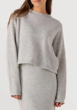 AMERICAN VINTAGE lichtgrijze trui raxow 2 lichtgrijs Hot