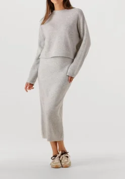 AMERICAN VINTAGE lichtgrijze trui raxow 2 lichtgrijs Hot