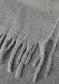 AMERICAN VINTAGE lichtgrijze sjaal zinaco lichtgrijs Clearance