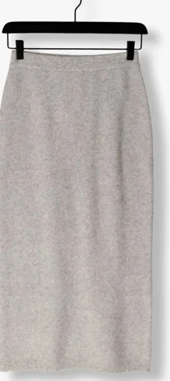 AMERICAN VINTAGE lichtgrijze midirok raxow-b lichtgrijs Hot