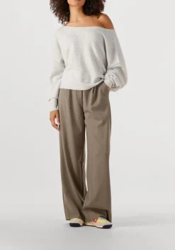 AMERICAN VINTAGE lichtgrijze trui damsville lichtgrijs