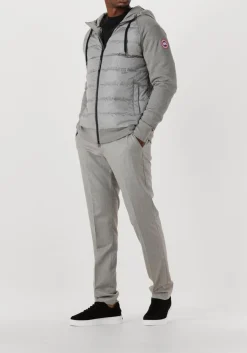 BERWICH lichtgrijze pantalon morello elax lichtgrijs Best