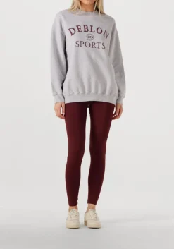 DEBLON SPORTS lichtgrijze sweater lilou sweater lichtgrijs Outlet