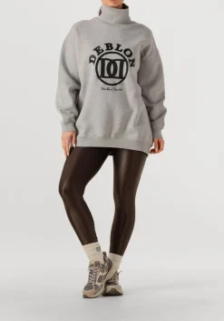 DEBLON SPORTS lichtgrijze sweater tess sweater lichtgrijs Clearance