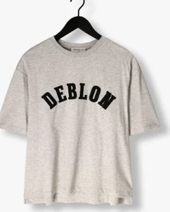 DEBLON SPORTS lichtgrijze t-shirt lou t-shirt lichtgrijs Best
