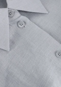 DRYKORN lichtgrijze maxi jurk dravena lichtgrijs Clearance