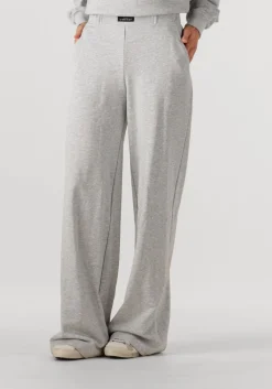 HAUTE L'AMITIÉ lichtgrijze haute l'amitié wijde broek mini curve loose tall pant lichtgrijs Sale