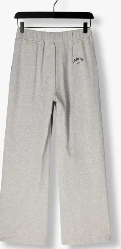 HAUTE L'AMITIÉ lichtgrijze haute l'amitié wijde broek mini curve loose tall pant lichtgrijs Sale