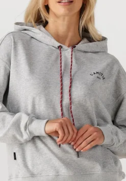 HAUTE L'AMITIÉ lichtgrijze haute l'amitié sweater mini curve hoodie sweat lichtgrijs Discount