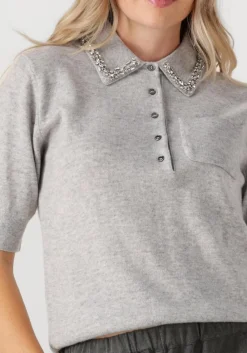 JANICE lichtgrijze sweater rebel lichtgrijs Sale