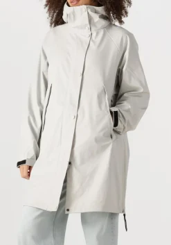KRAKATAU lichtgrijze parka's qw458 lichtgrijs Discount