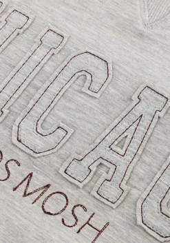 MOS MOSH lichtgrijze sweater mmrenzi o-ls sweatshirt lichtgrijs Best