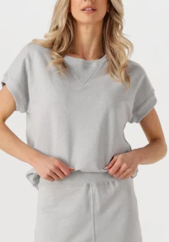 MOSCOW lichtgrijze t-shirt 53-04-romina-1 lichtgrijs Sale