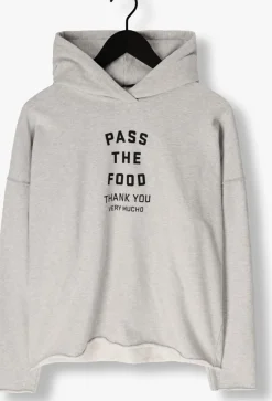 PENN & INK lichtgrijze sweater sweater w25f1707 lichtgrijs Hot