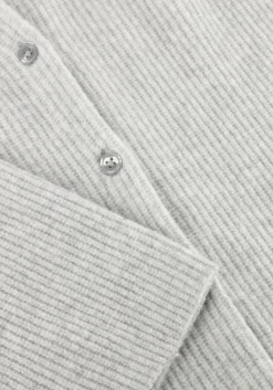 PENN & INK lichtgrijze vest cardigan w25b345 lichtgrijs Discount