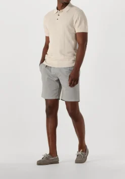 PROFUOMO lichtgrijze korte broek short sportcord gd lichtgrijs Best