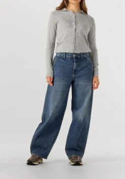 RESORT FINEST lichtgrijze vest polo short cardigan lichtgrijs Online