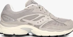 SAUCONY lichtgrijze lage sneakers progrid omni 9 lichtgrijs Hot