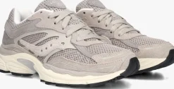 SAUCONY lichtgrijze lage sneakers progrid omni 9 lichtgrijs Hot