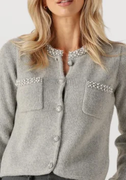 SUNCOO lichtgrijze vest garvi lichtgrijs Discount