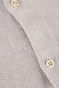 THE GOODPEOPLE lichtgrijze casual overhemd soho lichtgrijs Online