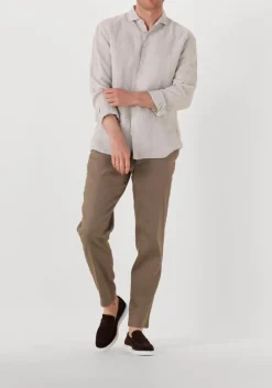 THE GOODPEOPLE lichtgrijze casual overhemd soho lichtgrijs Online