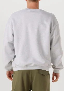 THE SAVAGE REPORT lichtgrijze sweater the reporter lichtgrijs Best