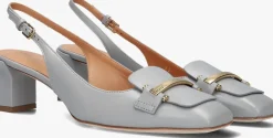 TOD'S lichtgrijze pumps barretta attacchi lichtgrijs New