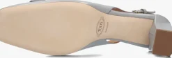 TOD'S lichtgrijze pumps barretta attacchi lichtgrijs New