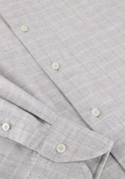 XACUS lichtgrijze casual overhemd 91338 721ml lichtgrijs Hot