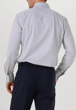 XACUS lichtgrijze casual overhemd active 91617 520ml lichtgrijs Hot