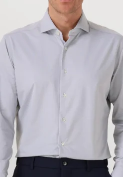 XACUS lichtgrijze casual overhemd active 91617 520ml lichtgrijs Hot