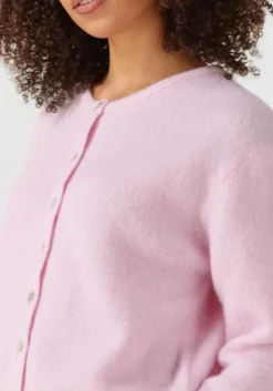 AMERICAN VINTAGE vest vitow cardigan lichtroze