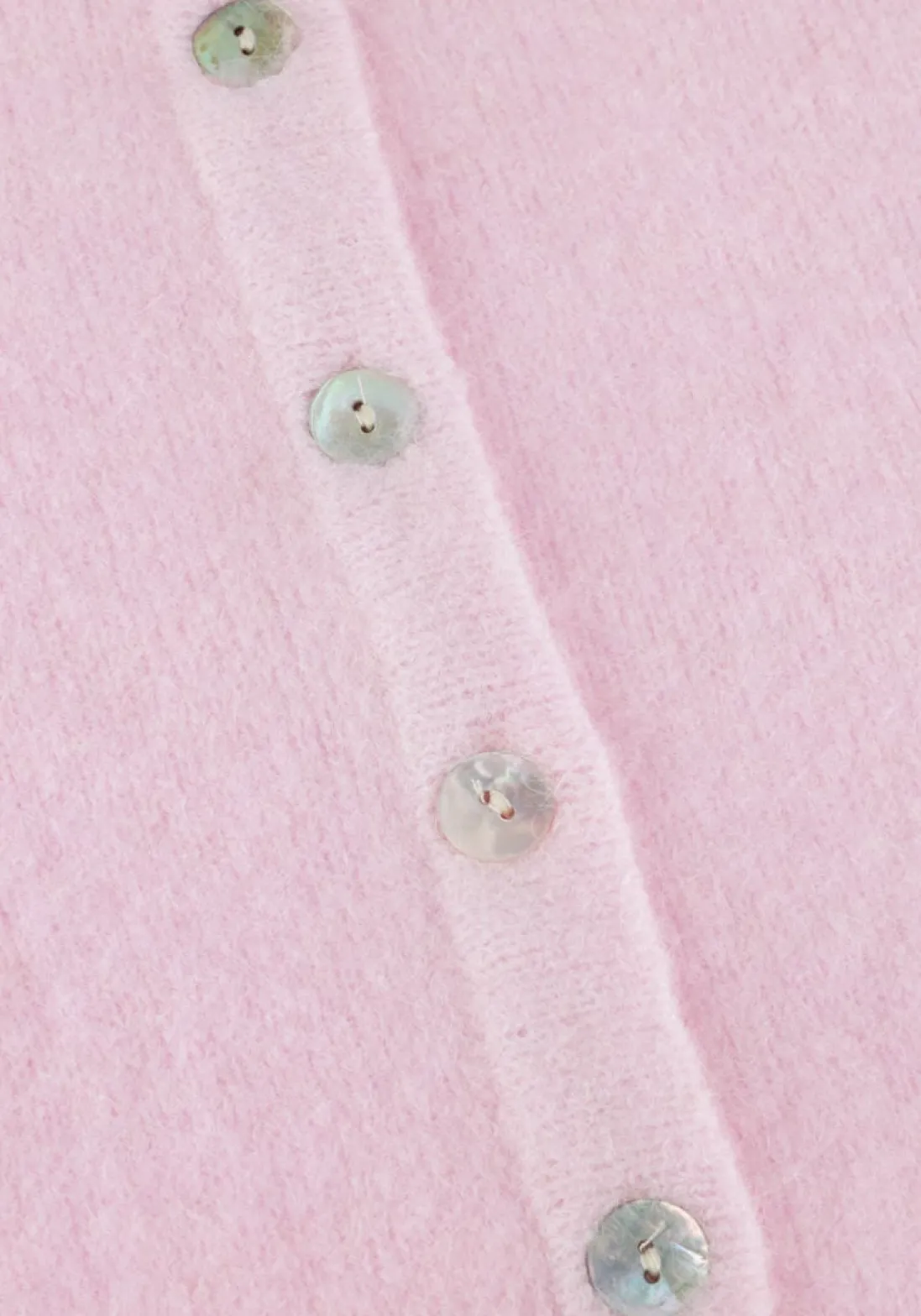 AMERICAN VINTAGE vest vitow cardigan lichtroze