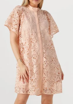 BRUUNS BAZAAR midi jurk philly dress lichtroze Sale