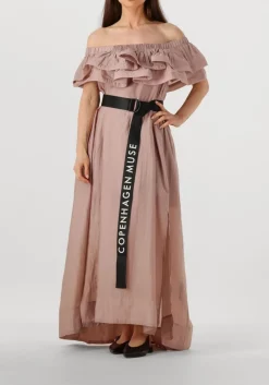 COPENHAGEN MUSE maxi jurk molly dress lichtroze Outlet