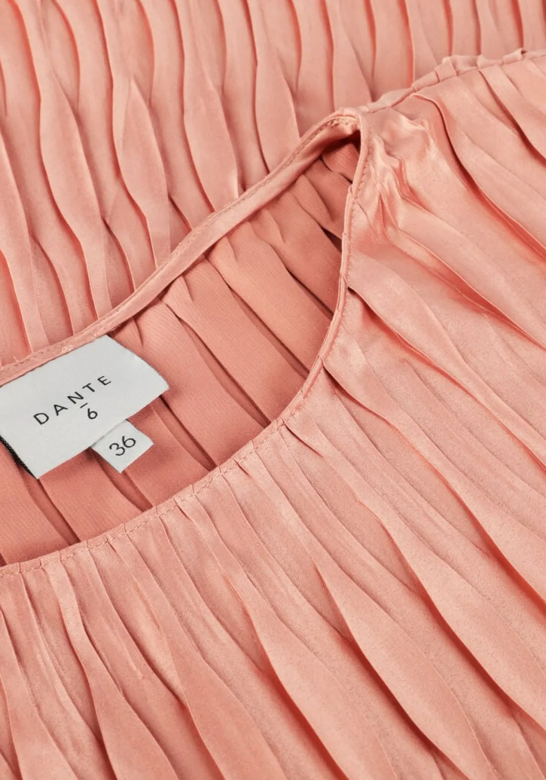 DANTE6 blouses lelia plisse top lichtroze Sale
